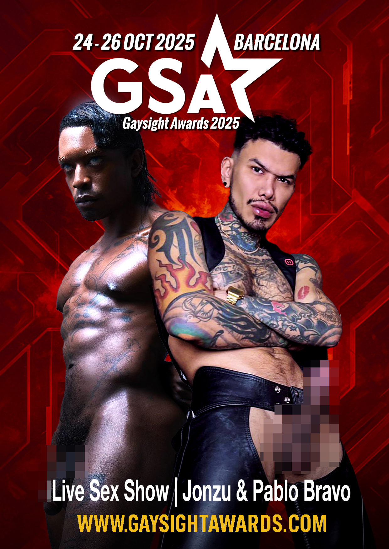 Live Sex Show Jonzu & Pablo Bravo